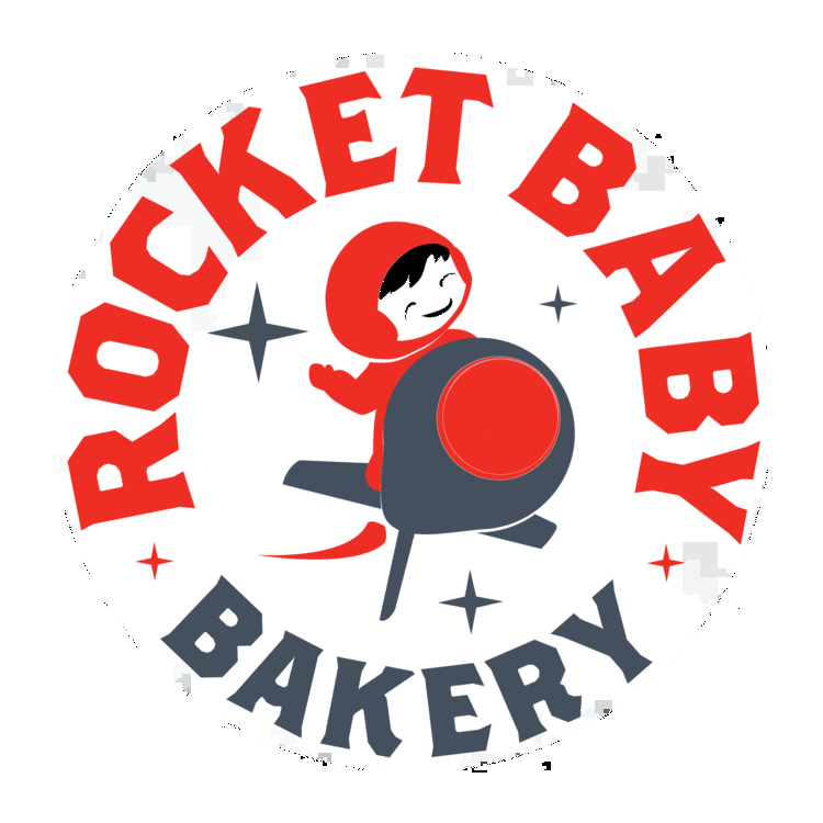 Rocket Baby Bakery Logo PNG