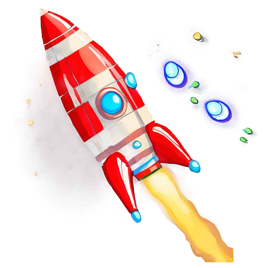 Rocket Blast Off Png Crx40 PNG