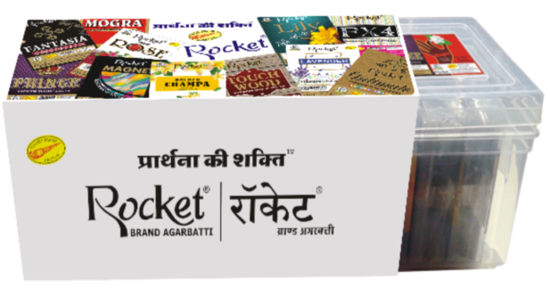 Rocket Brand Agarbatti Variety Pack PNG