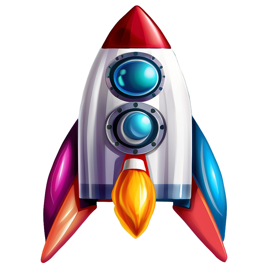 Rocket Illustration Png Del78 PNG