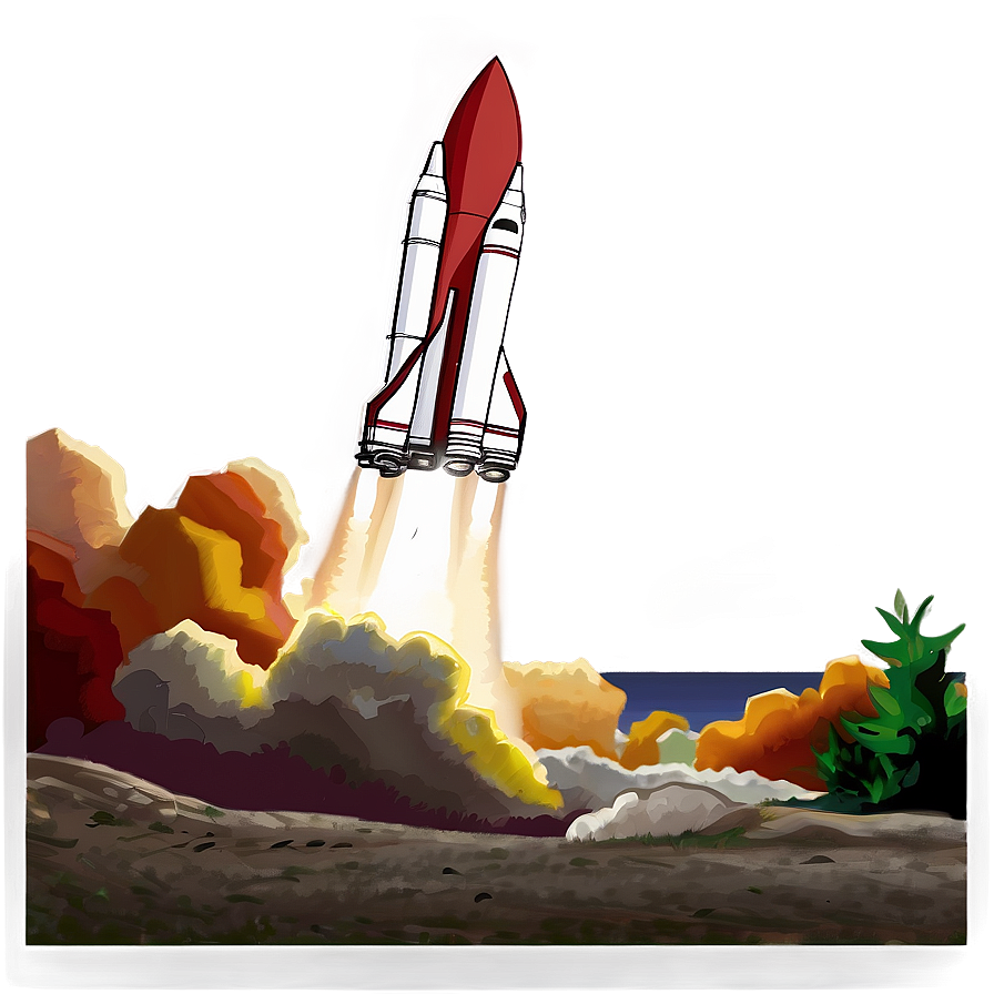 Rocket Landing Png Vpw68 PNG