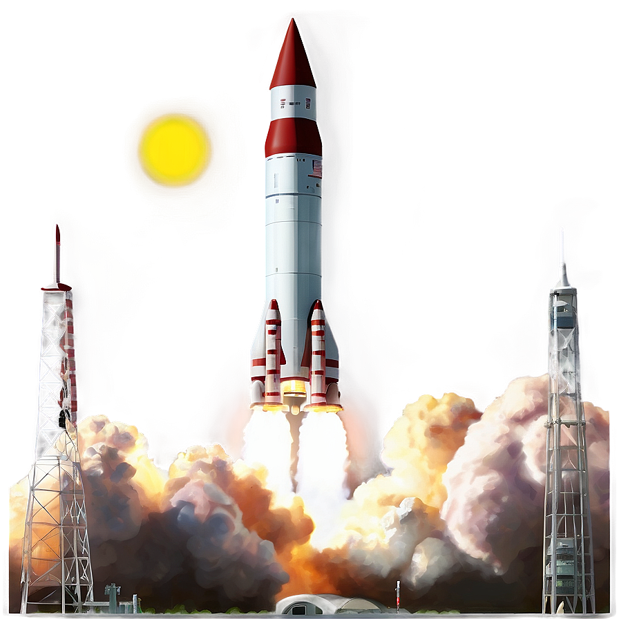 Download Rocket Launch Png Twr | Wallpapers.com