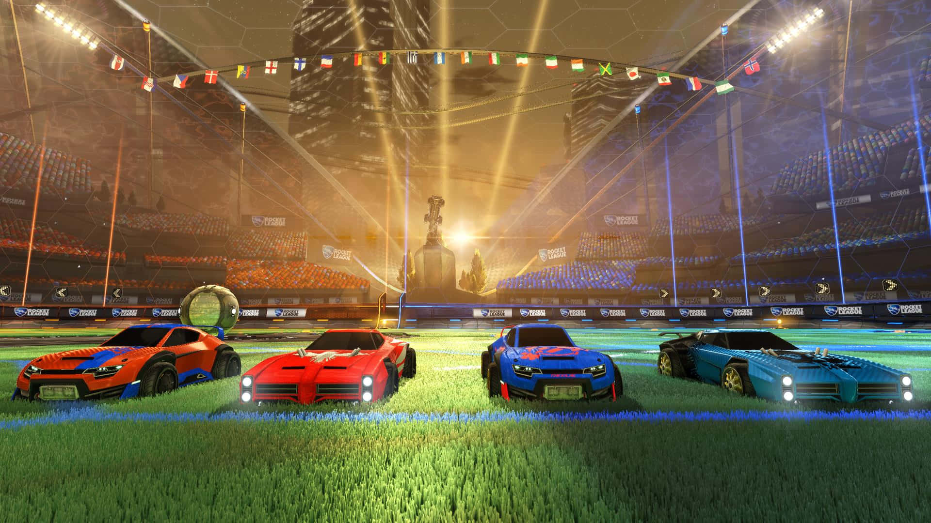 Challenge The Flying Ball In Rocket League