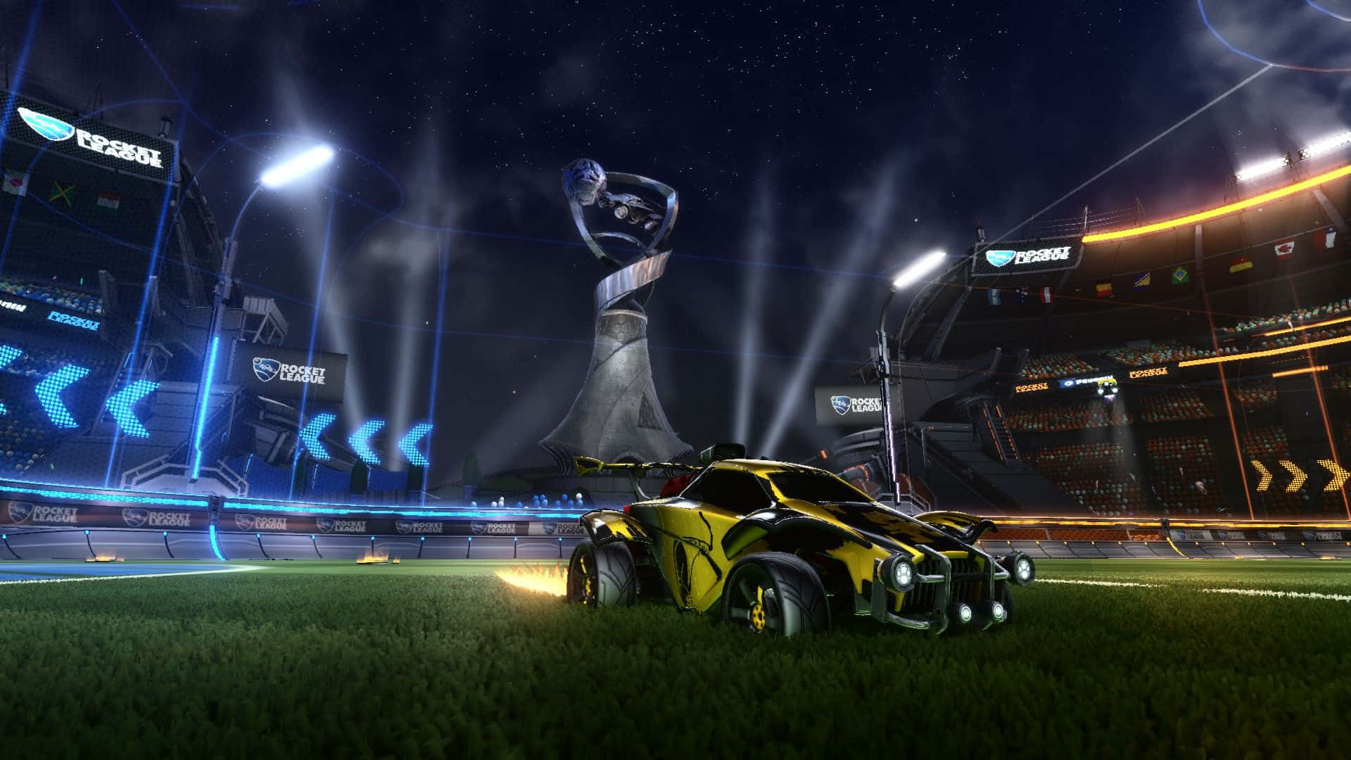 Drive and Score with Rocket League