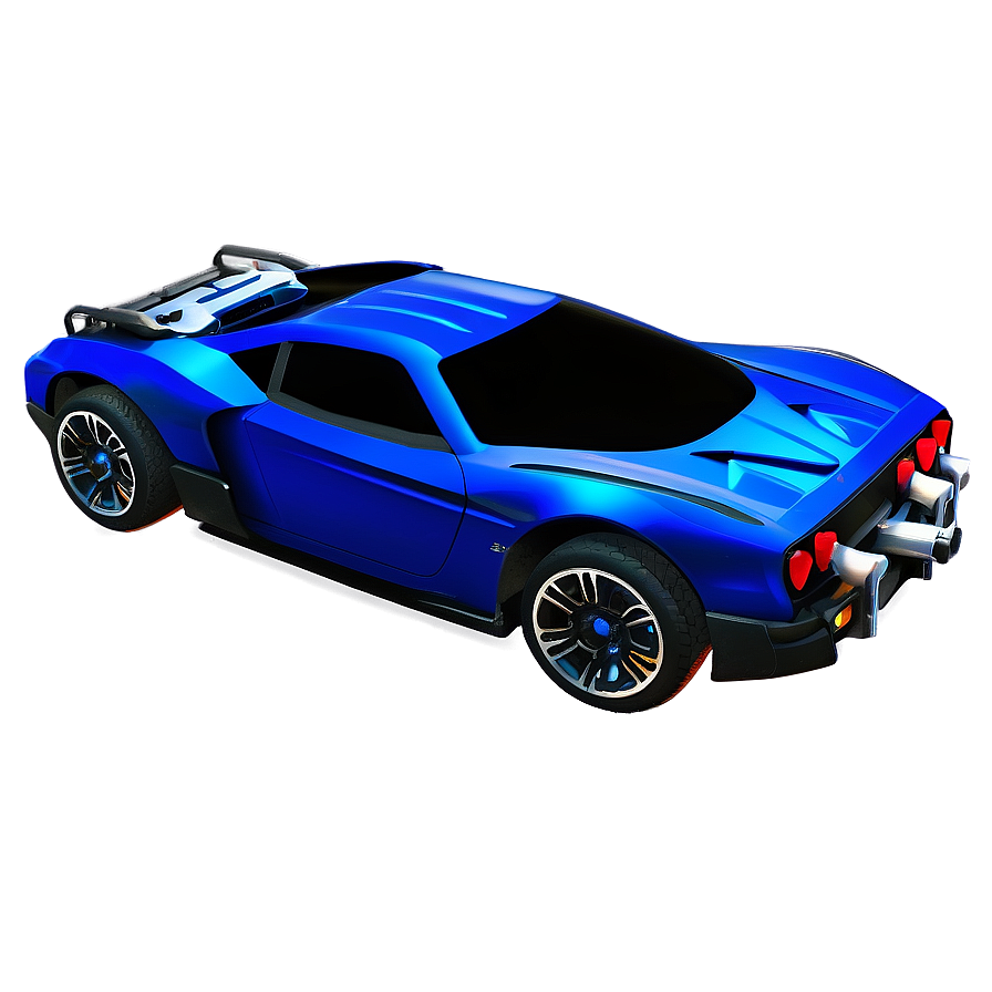 Rocket League Car Back View Png 06122024 PNG