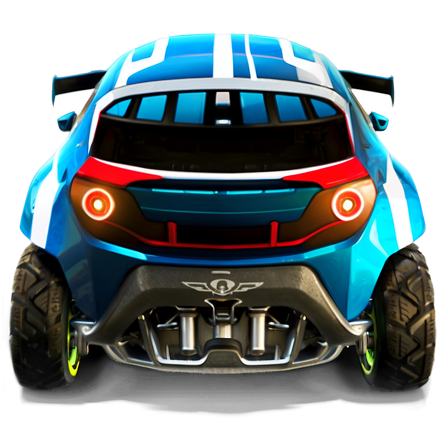 Rocket League Car Back View Png Wnj PNG