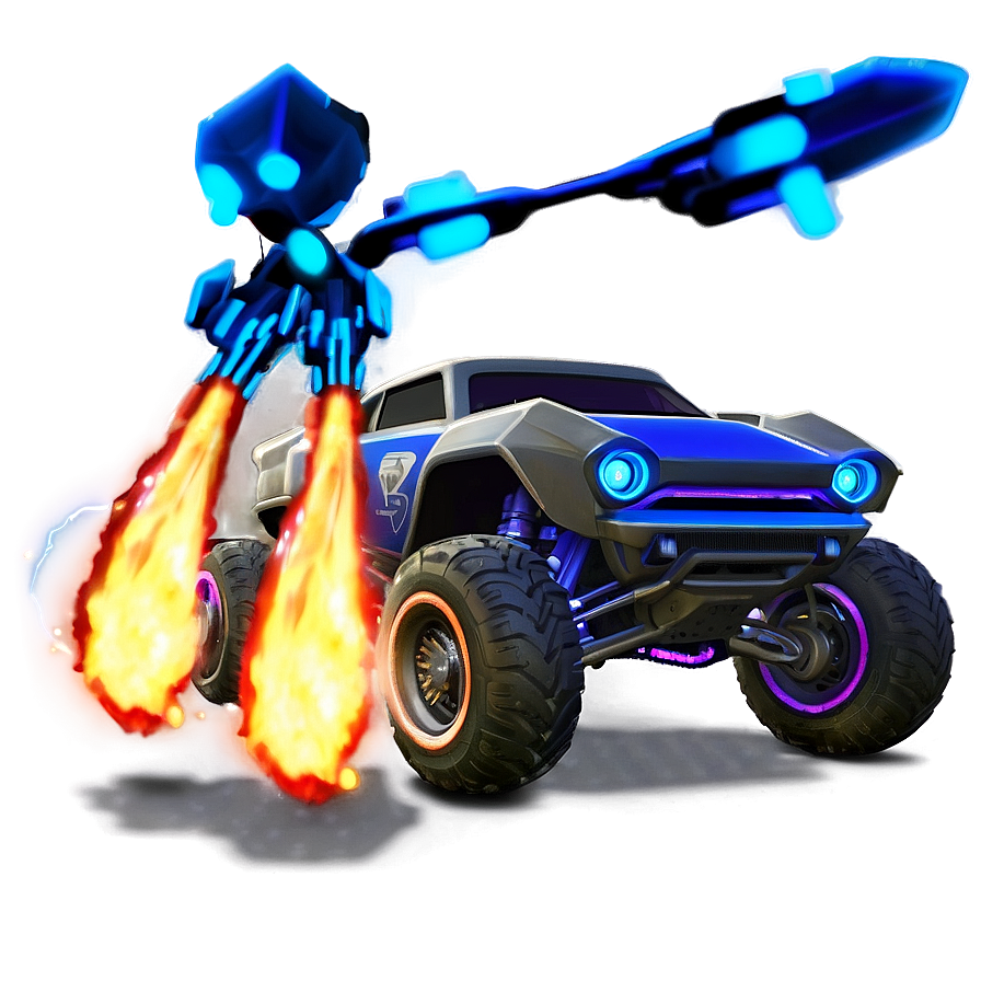 Rocket League Car Boost Png 50 PNG