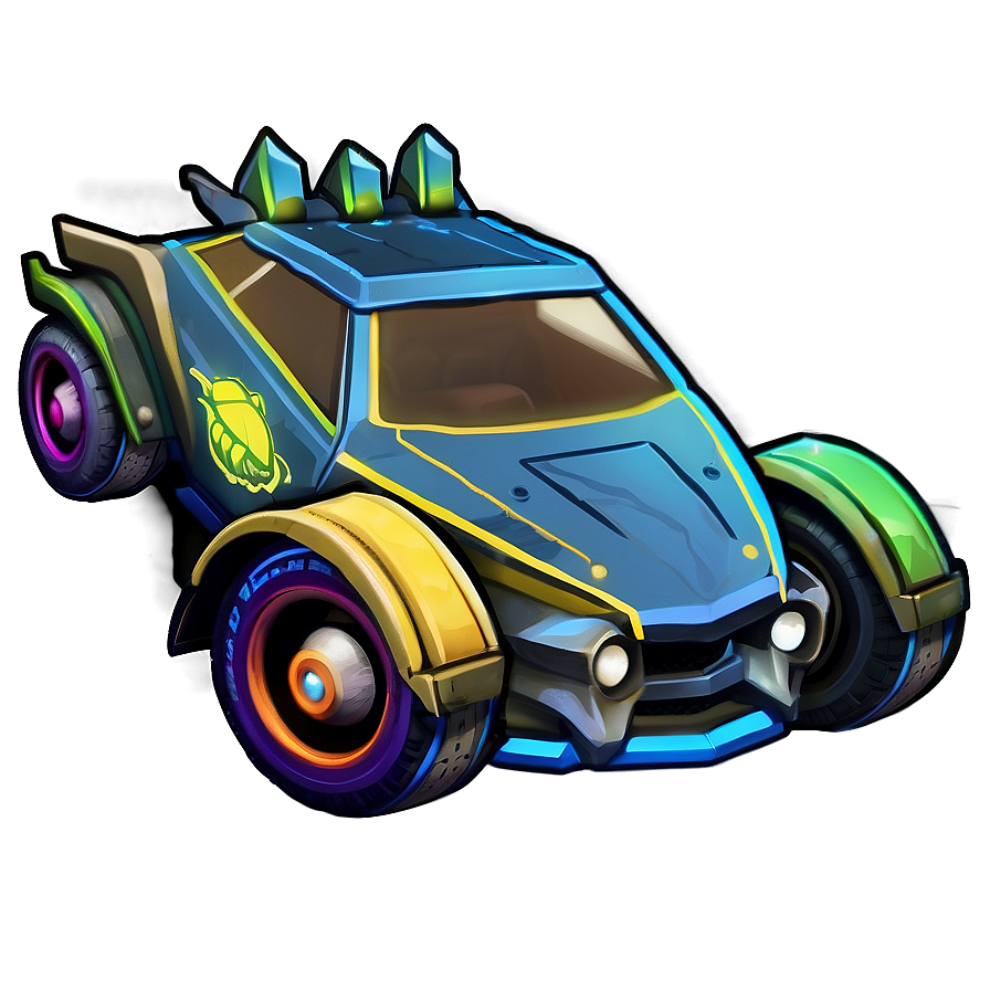 Rocket League Car Visual Png 06122024 PNG