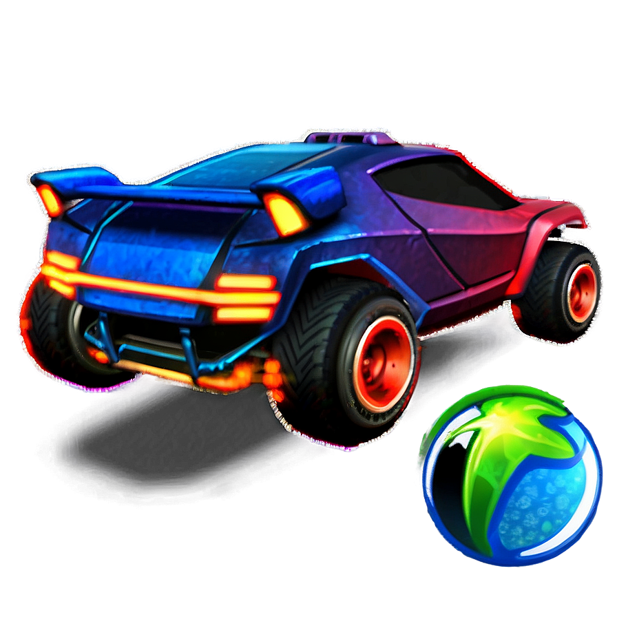 Rocket League Car With Effects Png 51 PNG