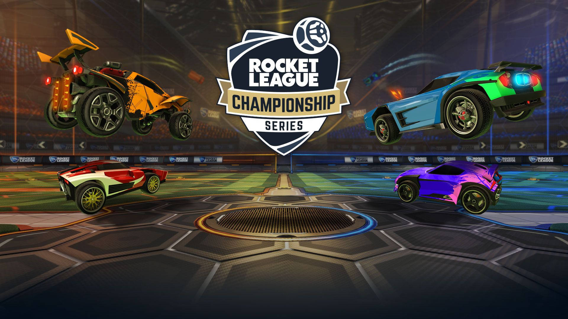 Rocket League Championship Series 1920x1080 Wallpaper