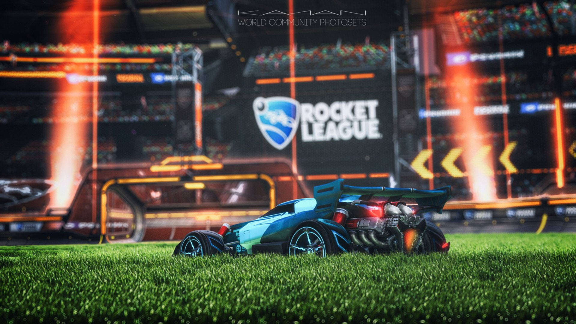 Rocket League Hd Car On Grass