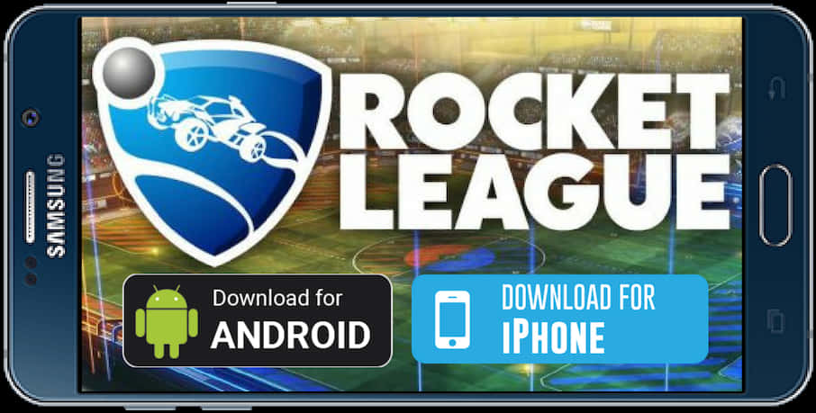 Rocket League Mobile Download Ad PNG