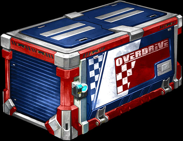 Rocket League Overdrive Crate PNG