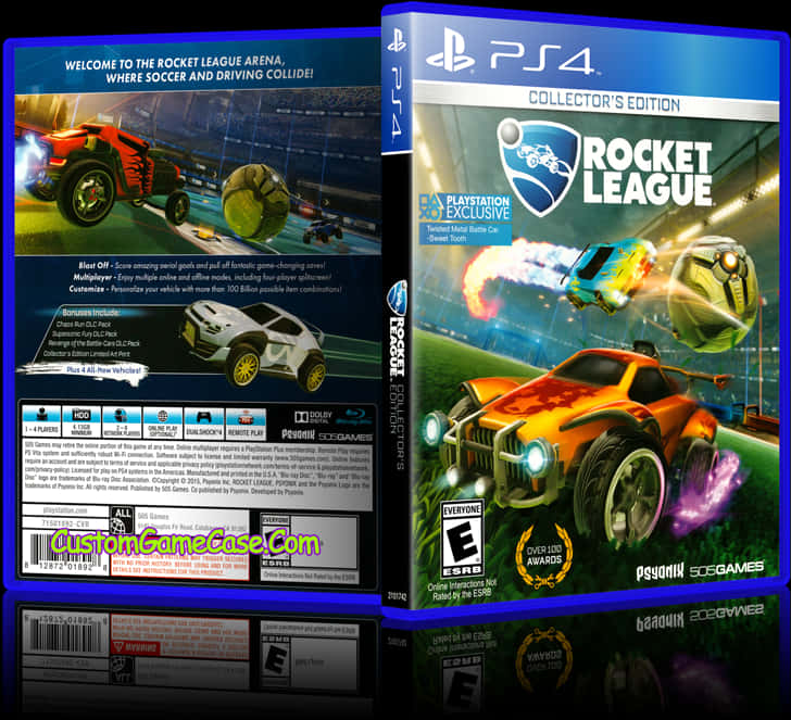 Rocket League P S4 Collectors Edition Cover PNG