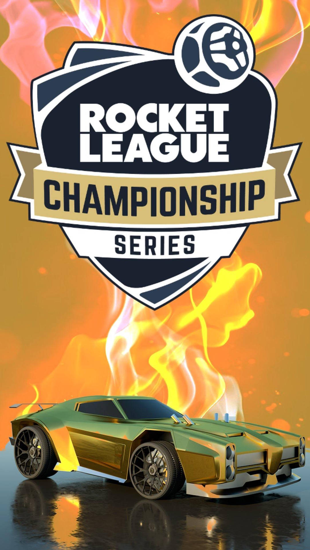 "Are you ready to dominate the new Rocket League season on your phone?" Wallpaper