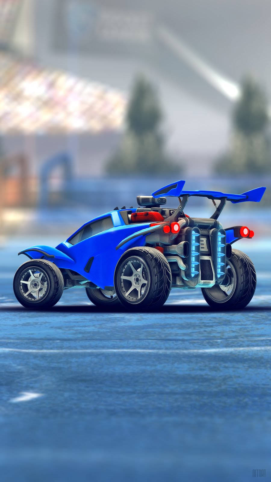 Get ready to compete with the legendary Rocket League Phone Wallpaper