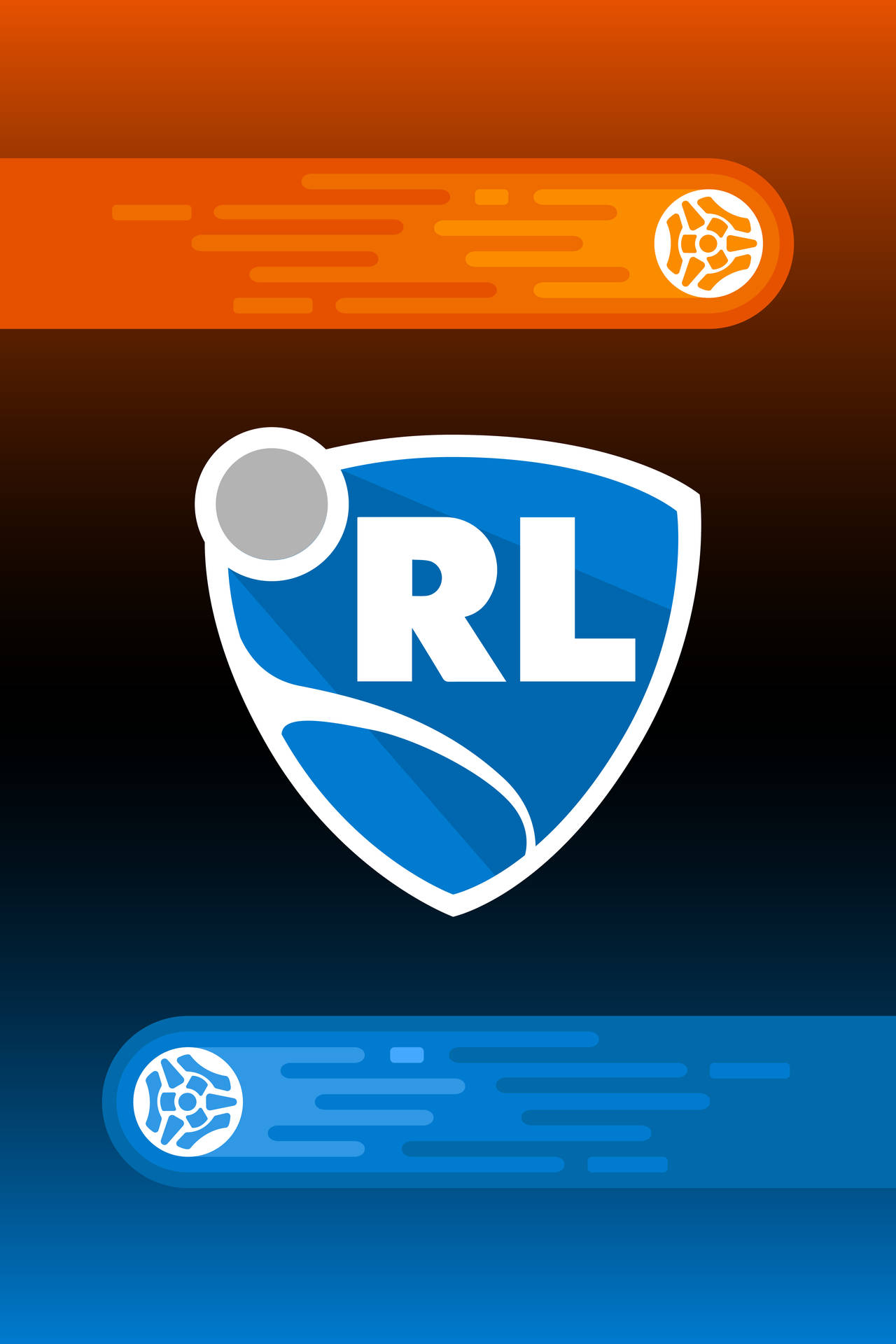 Fremtiden for Pro Gaming - Rocket League Phone Baggrund Wallpaper