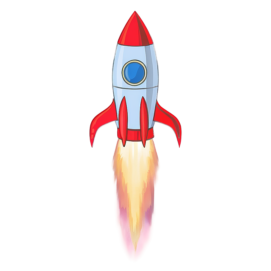 Rocket Outline Png 04292024 PNG