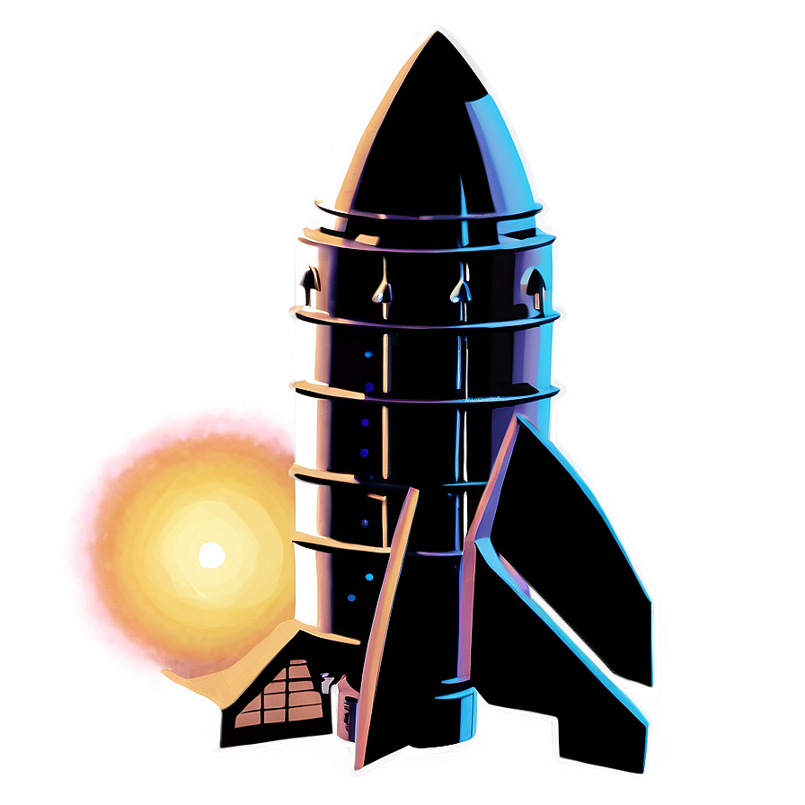 Rocket Silhouette Png Iwn PNG