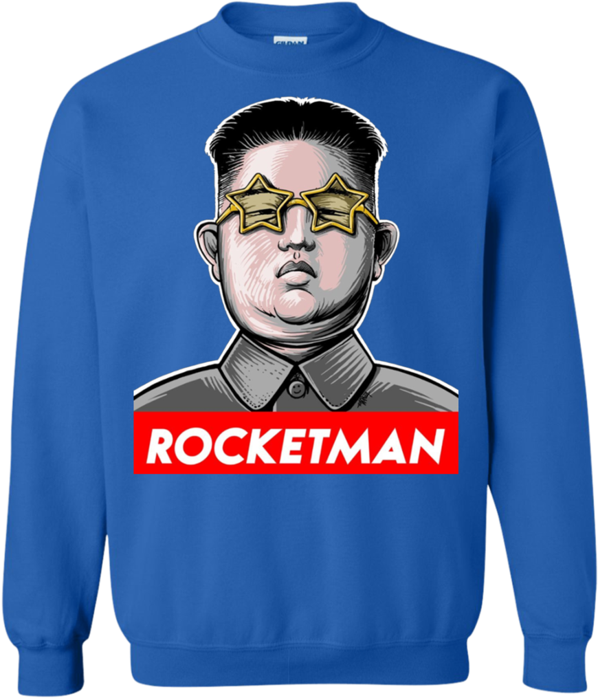 Rocketman Sweatshirt Design PNG