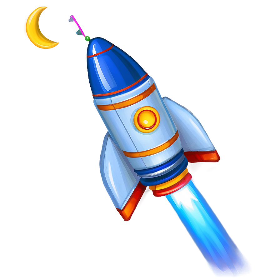 Rocketship At Night Png Bfj19 PNG