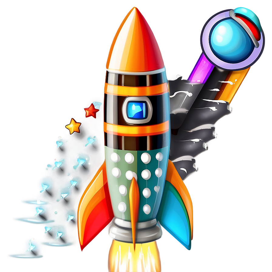 Rocketship B PNG