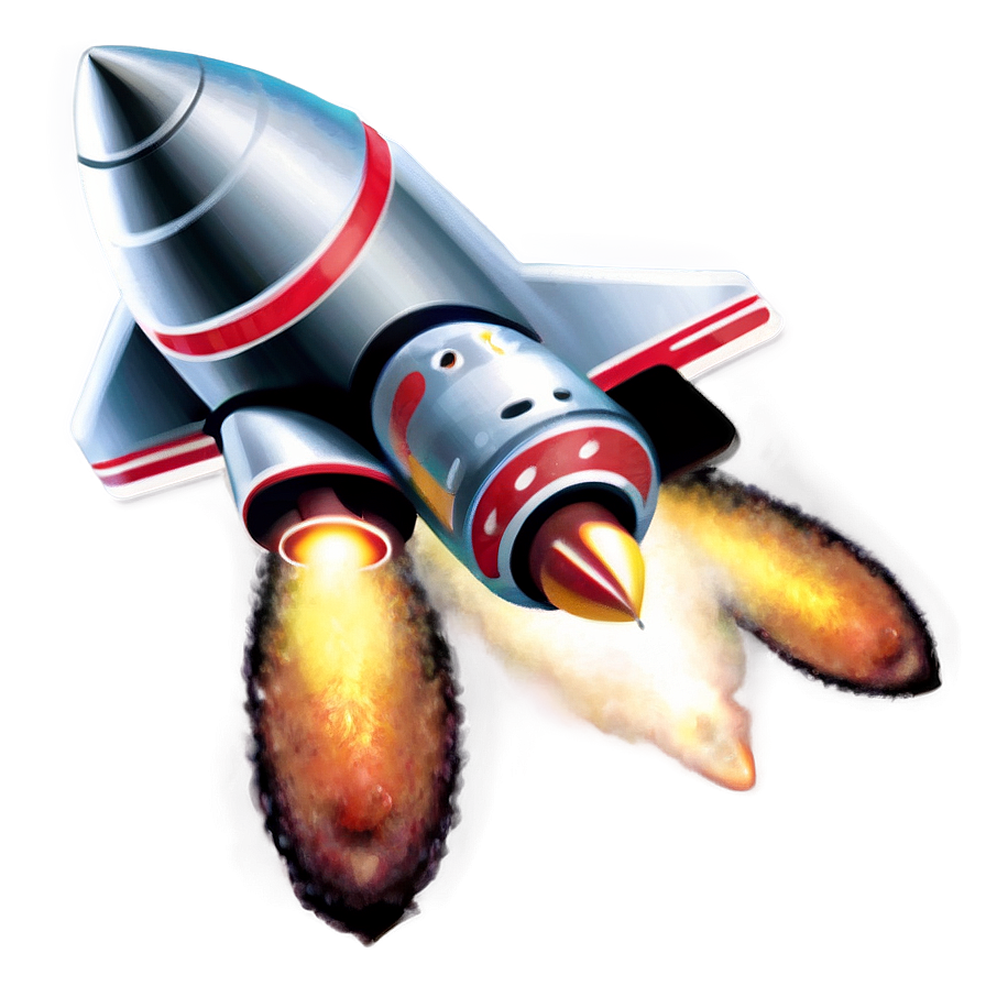 Rocketship In Space Png Rkp PNG