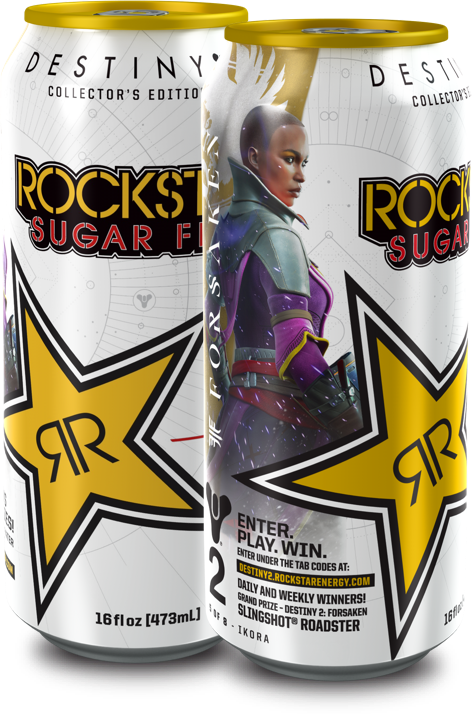 Rockstar Energy Destiny Collector Edition Cans PNG