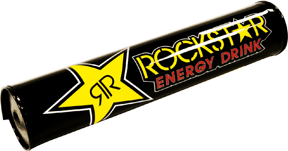 Rockstar Energy Drink Can Angled View PNG