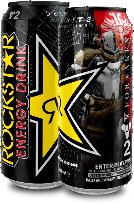 Rockstar Energy Drink Destiny2 Promotion Can PNG