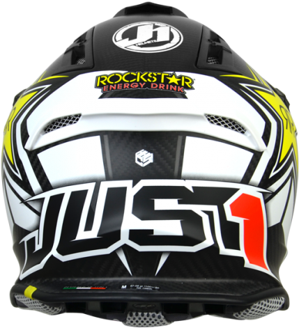 Rockstar Energy Drink Motocross Helmet PNG