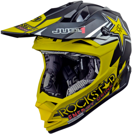 Rockstar Energy Motocross Helmet PNG