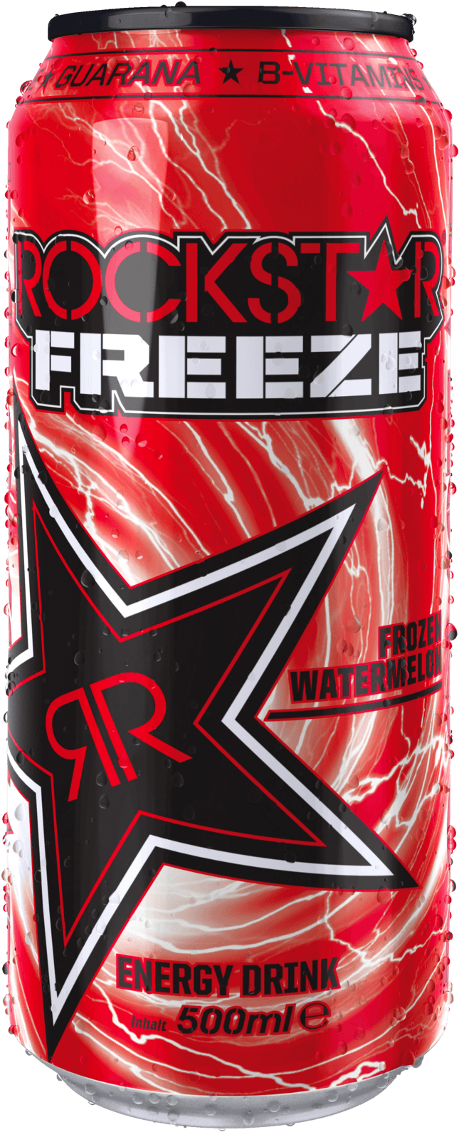 Download Rockstar Freeze Energy Drink Watermelon Can | Wallpapers.com