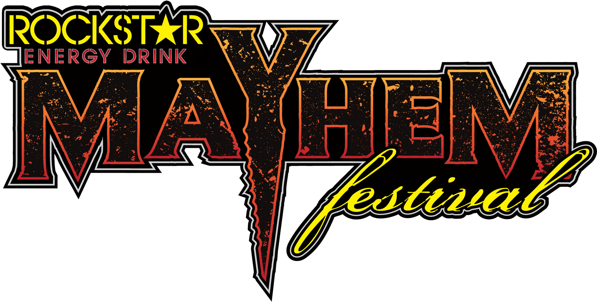 Rockstar Mayhem Festival Logo PNG