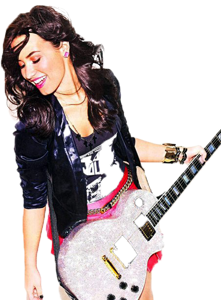 Rockstar Performerwith Guitar PNG