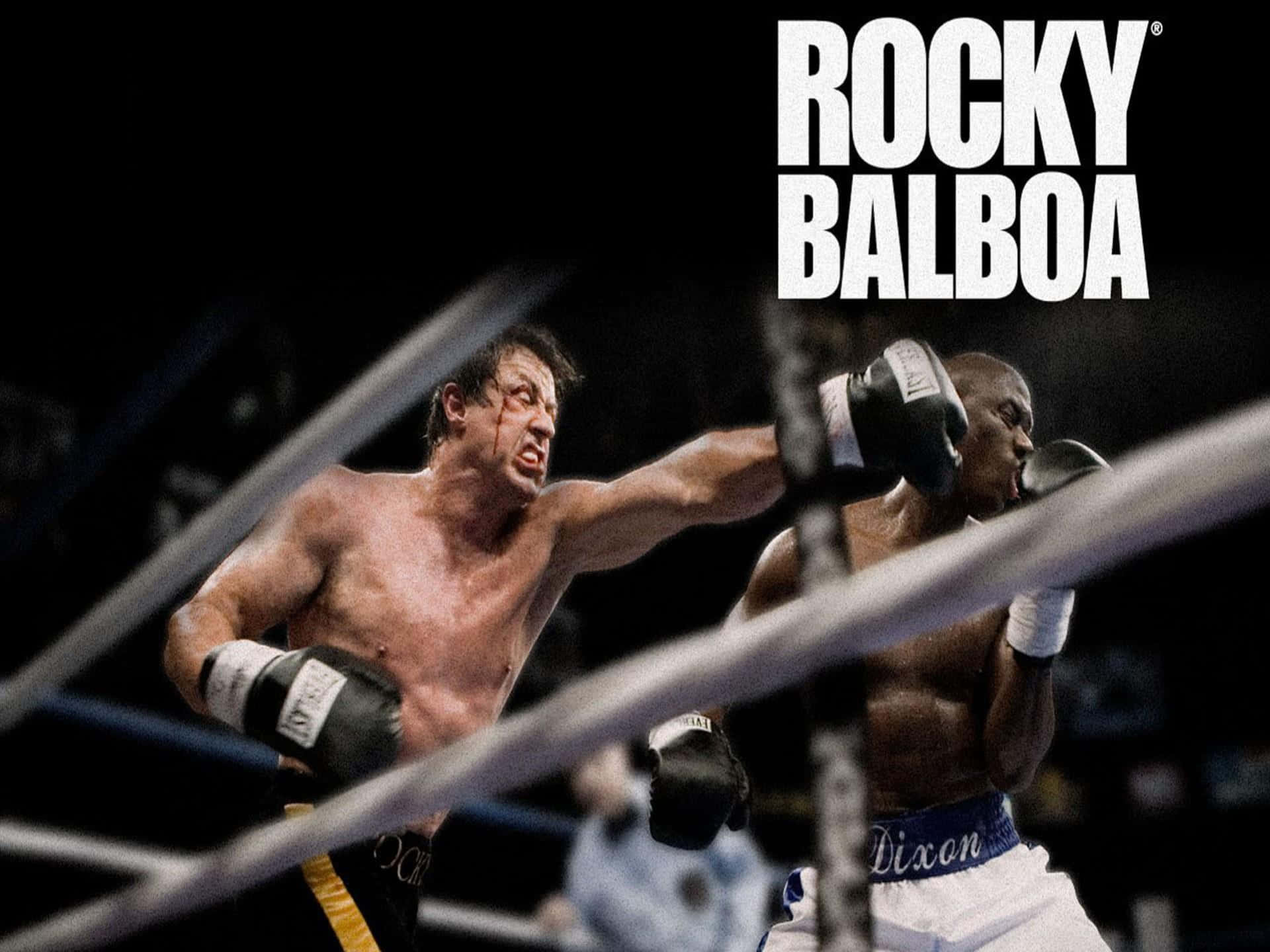Rocky Balboa HD Poster væg-tapet: Se det legendariske øjeblik fra Rocky Balboa-filmene med dette detaljerede HD-postervæg-tapet. Wallpaper