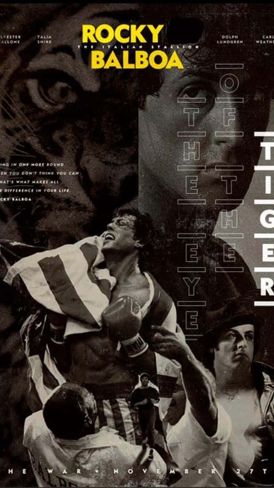 Rocky Balboa Poster Phone Wallpaper