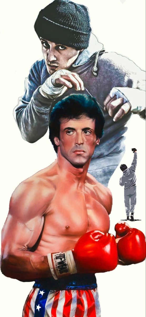Rocky Balboa Training And Boxing Wallpaper