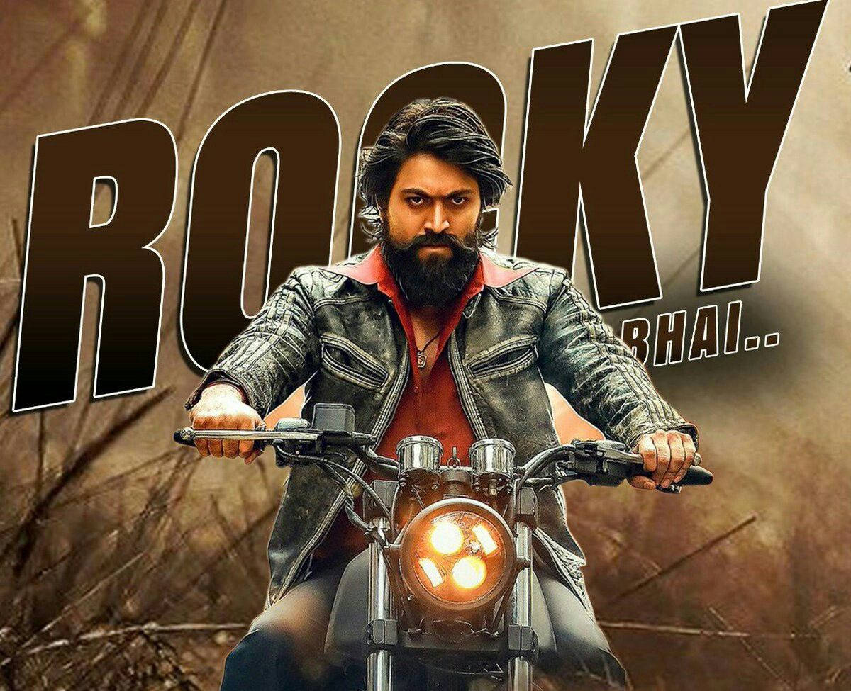 Rockybhai Rider Poster - Rocky Bhai Rider Affisch Wallpaper