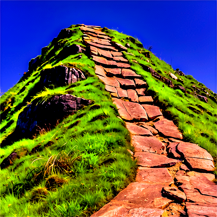 Rocky Hill Climbing Route Png 87 PNG