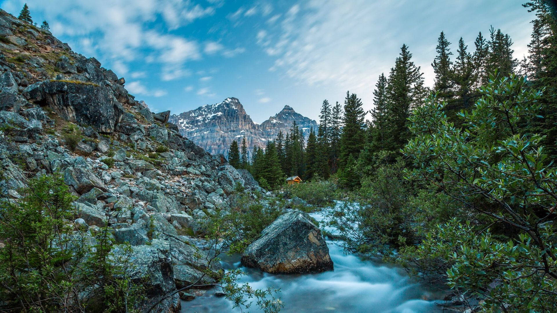 Rocky Mountain National Park Flowing River Wallpaper