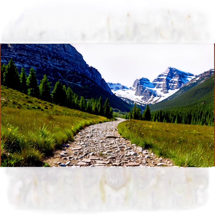 Rocky Mountain Path Png 10 PNG