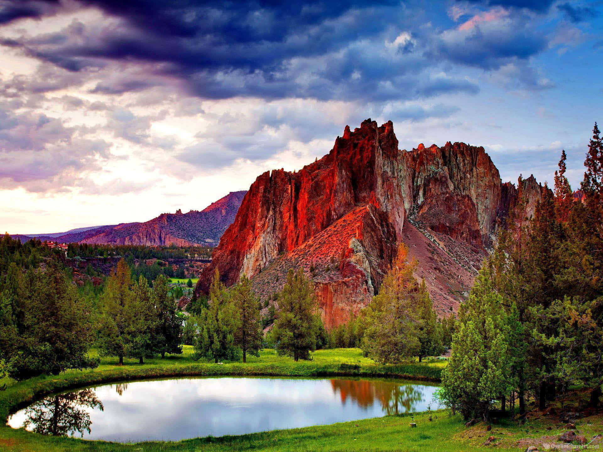 Rocky Mountains North America Landscape Wallpaper