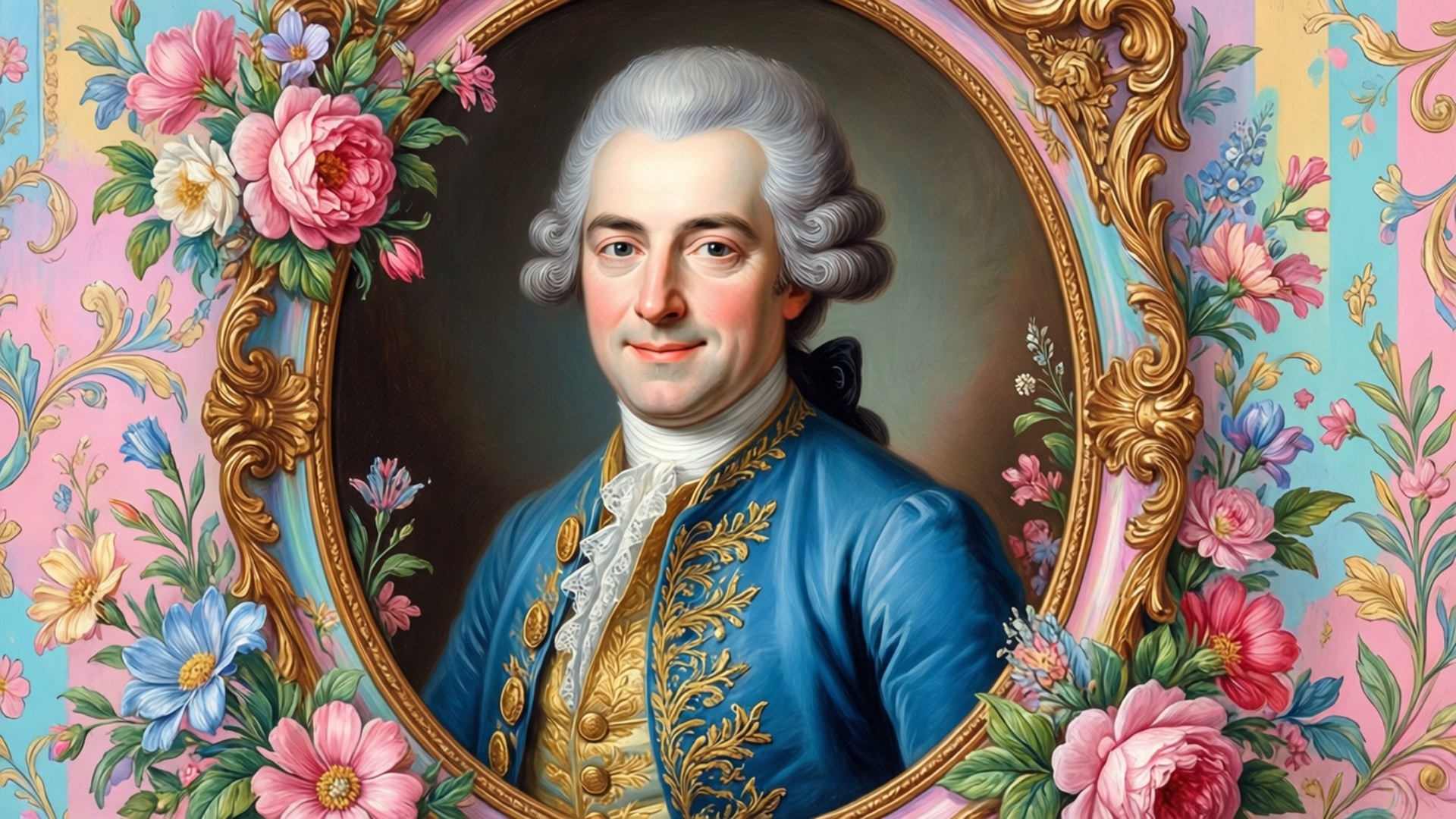 Rococo Elegance Wallpaper