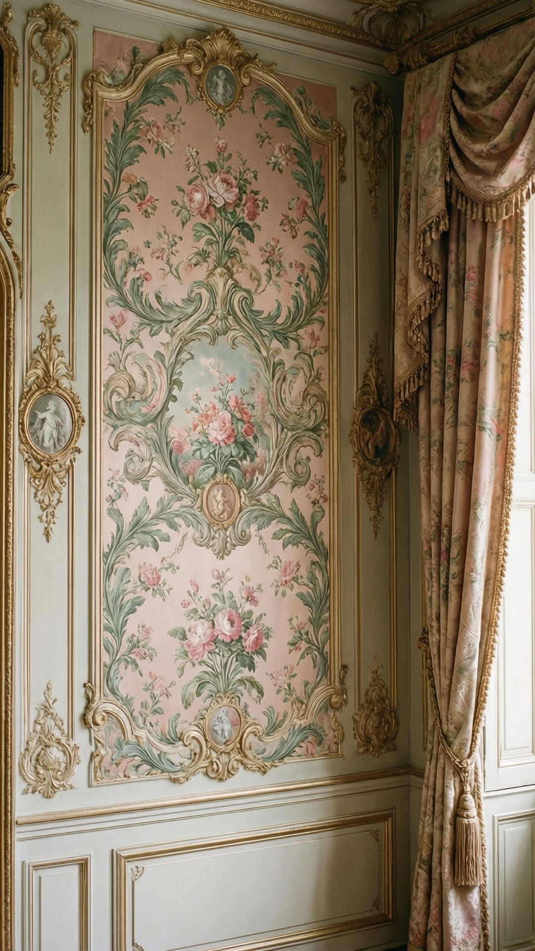 Rococo Wallpaper Pattern Taustakuvat