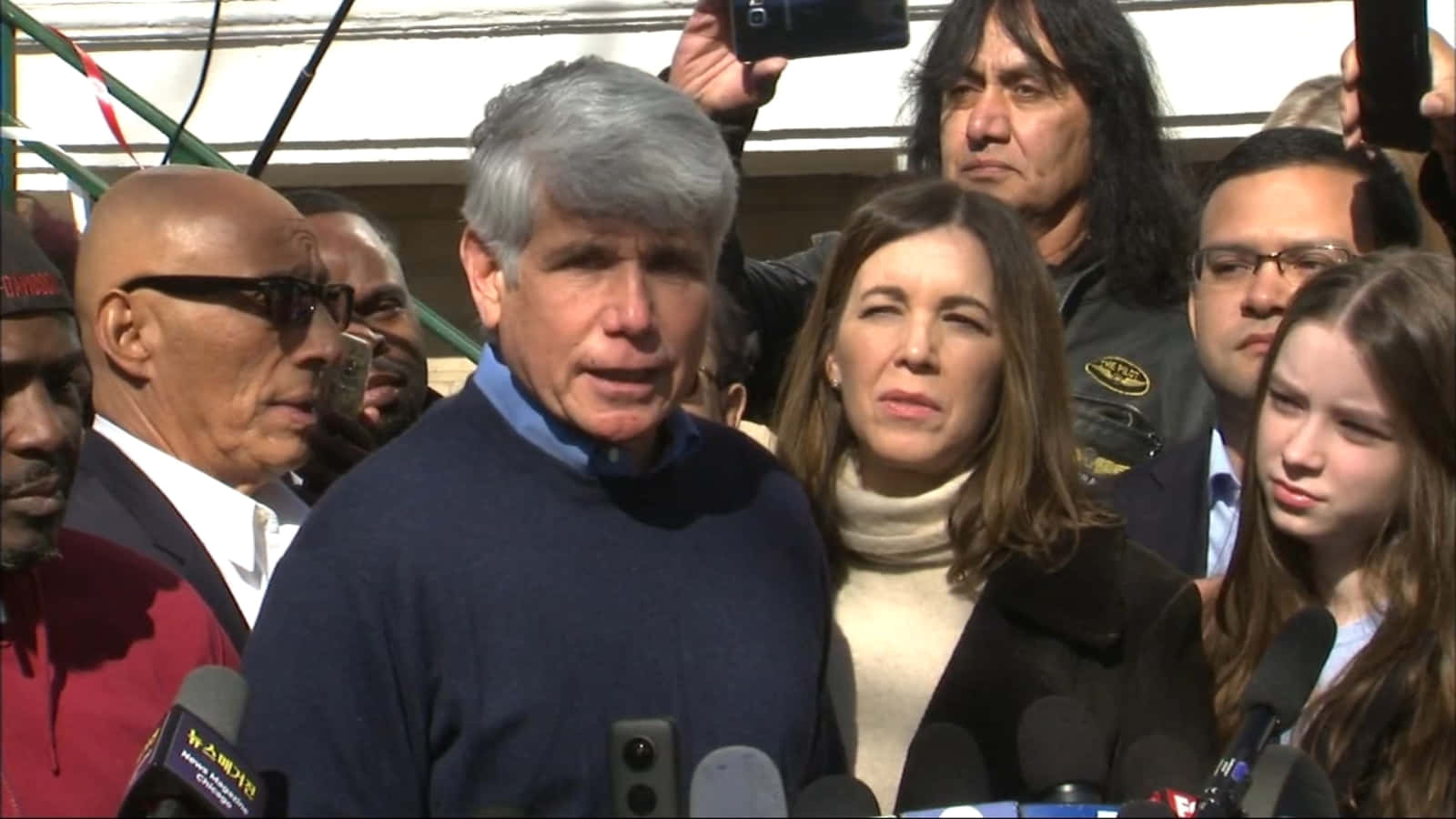 Rod Blagojevich Home Press Conference Wallpaper