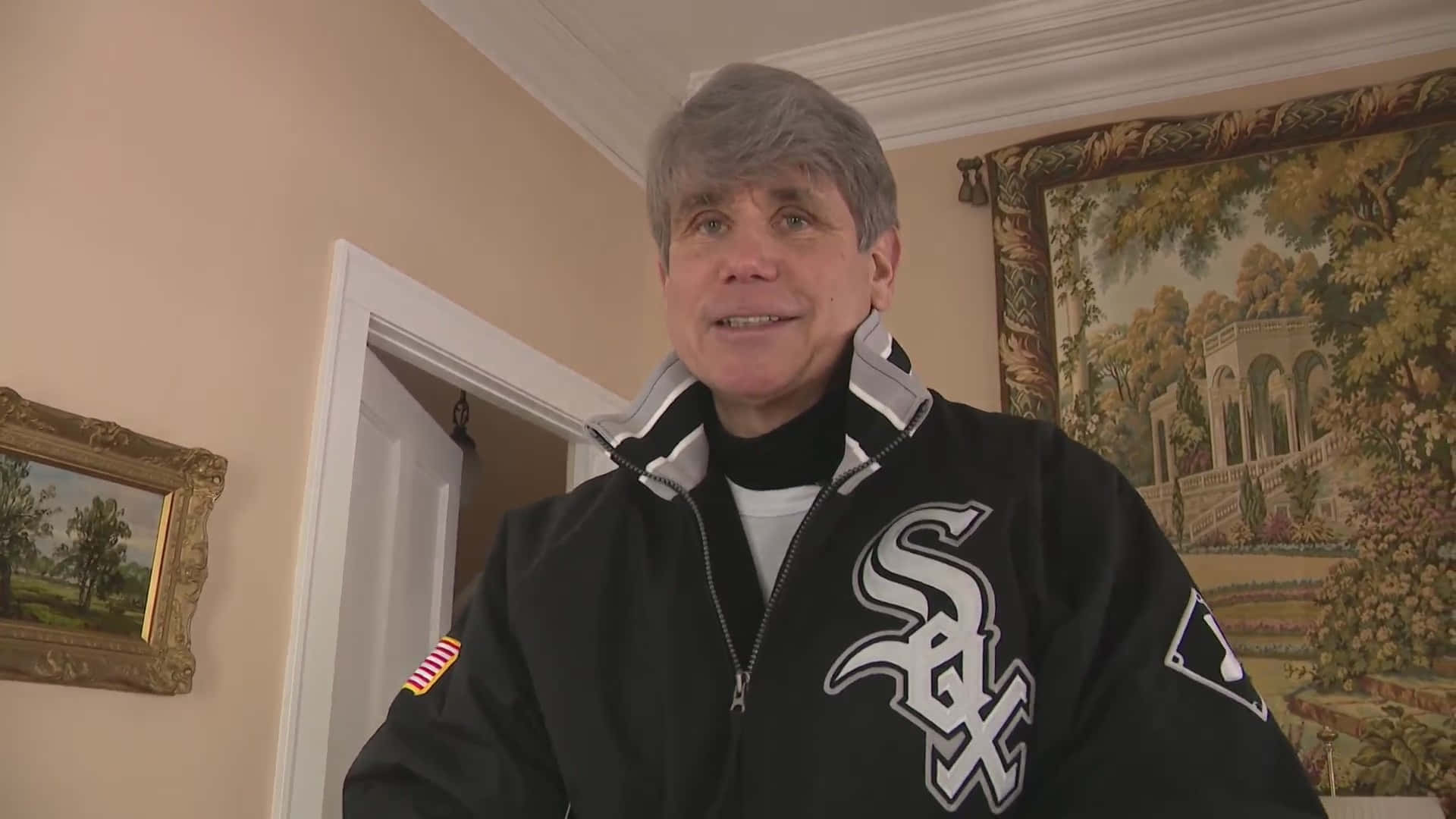 Rod Blagojevich In Jacket At Home Wallpaper