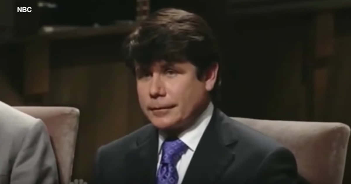 Rod Blagojevich Sitting In Leather Chair Wallpaper