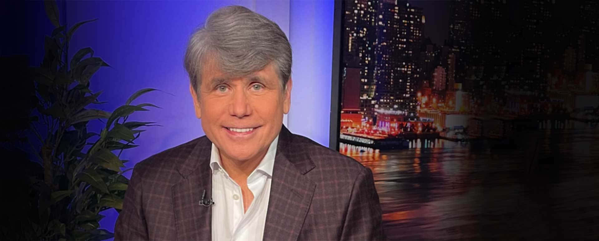 Rod Blagojevich Smiling On Show Wallpaper