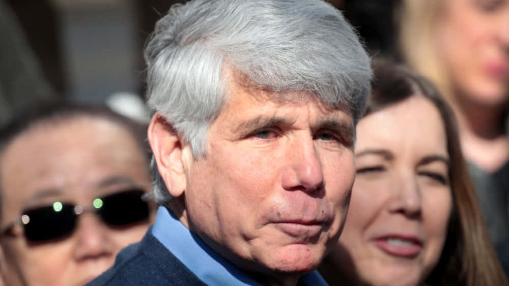 Rod Blagojevich With Pursed Lips Wallpaper